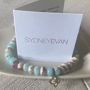 Sydney Evans 14k yellow gold, Jasper bracelet
